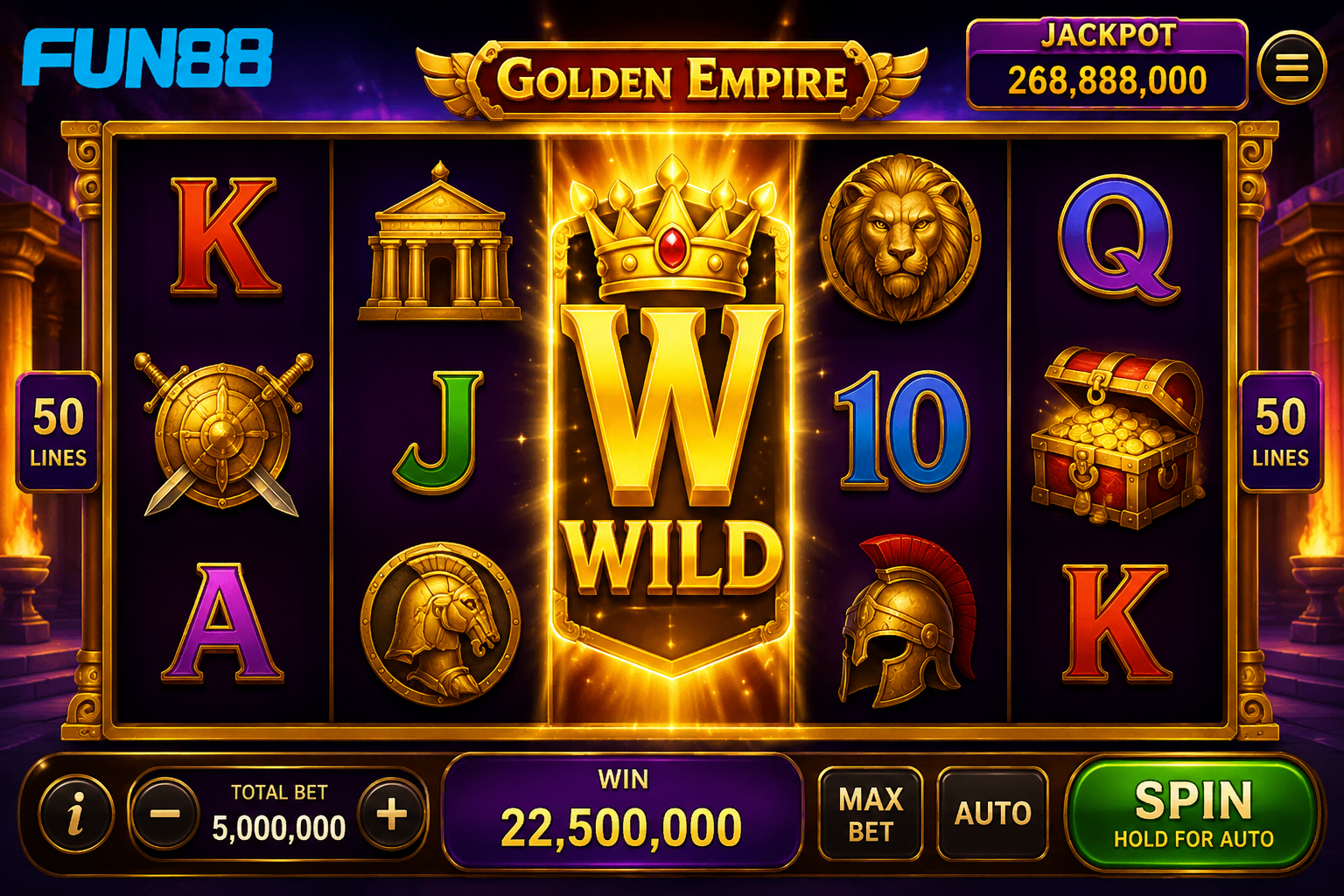 Biểu tượng Wild trong game slot